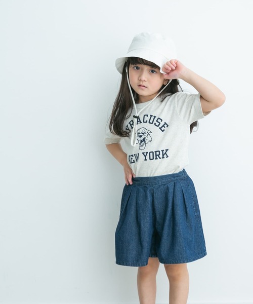 URBAN RESEARCH DOORS（アーバンリサーチドアーズ）の「デニムキュロット(KIDS)（デニムパンツ・キッズ・アイボリー/インディゴブルー・105/120/135）」の14枚目の写真