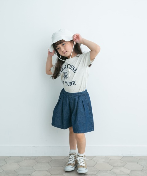 URBAN RESEARCH DOORS（アーバンリサーチドアーズ）の「デニムキュロット(KIDS)（デニムパンツ・キッズ・アイボリー/インディゴブルー・105/120/135）」の17枚目の写真