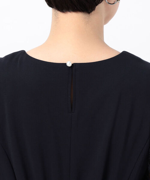 NOLLEY’S（ノーリーズ）の「◇【WEB限定】ストレッチポンチ袖レースワンピース（ワンピース・レディース・ネイビー/ブラック・38/36）」の19枚目の写真