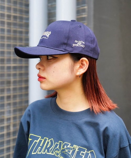 THRASHER（スラッシャー）の「MAG LOGO YOUTH 6P CAP/スラッシャー帽子（キャップ・キッズ・ブラック/ネイビー/ベージュ・FREE）」の11枚目の写真