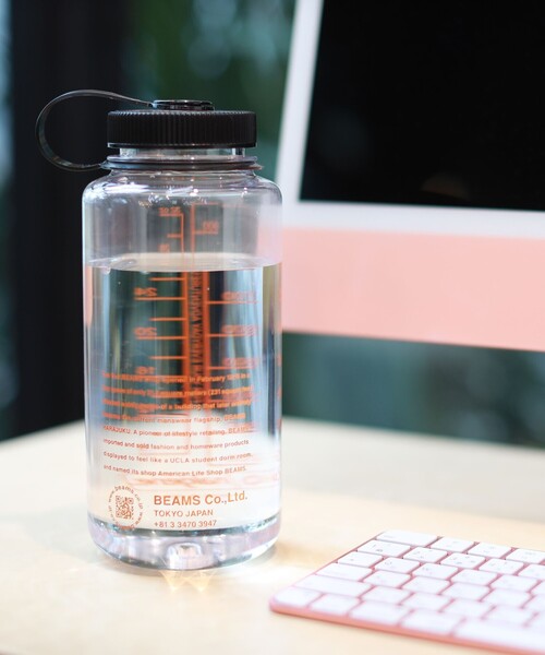 NALGENE（ナルゲン）の「nalgene × bPr BEAMS / 別注 Tritan 広口1.0L ボトル（水筒・メンズ・グレー/ブルー/その他・ONE SIZE）」の3枚目の写真
