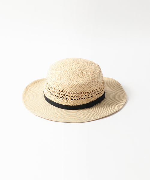 JOINT WORKS(ジョイントワークス)の「【SUBLiME/サブライム】 BELT BOATER HAT(ハット・メンズ・ベージュ・FREE)」の3枚目の写真