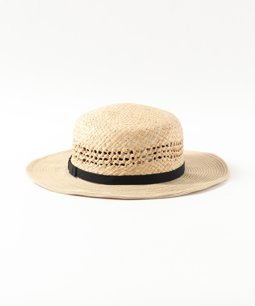JOINT WORKS(ジョイントワークス)の「【SUBLiME/サブライム】 BELT BOATER HAT(ハット・メンズ・ベージュ・FREE)」の7枚目の写真