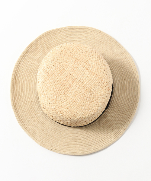 JOINT WORKS(ジョイントワークス)の「【SUBLiME/サブライム】 BELT BOATER HAT(ハット・メンズ・ベージュ・FREE)」の8枚目の写真