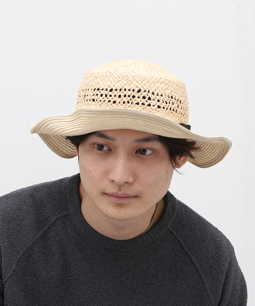 JOINT WORKS(ジョイントワークス)の「【SUBLiME/サブライム】 BELT BOATER HAT(ハット・メンズ・ベージュ・FREE)」の15枚目の写真