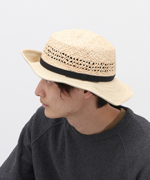JOINT WORKS(ジョイントワークス)の「【SUBLiME/サブライム】 BELT BOATER HAT(ハット・メンズ・ベージュ・FREE)」の16枚目の写真
