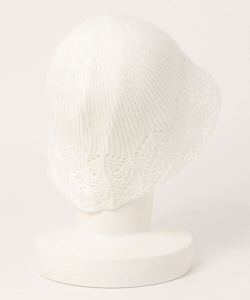 3.3 Field Trip (3.3フィールドトリップ)の「【UNISEX】3.3 Field Trip/カギアミニットバケハ 2906624(ハット・レディース・ホワイト/ブラック・FREE)」の18枚目の写真