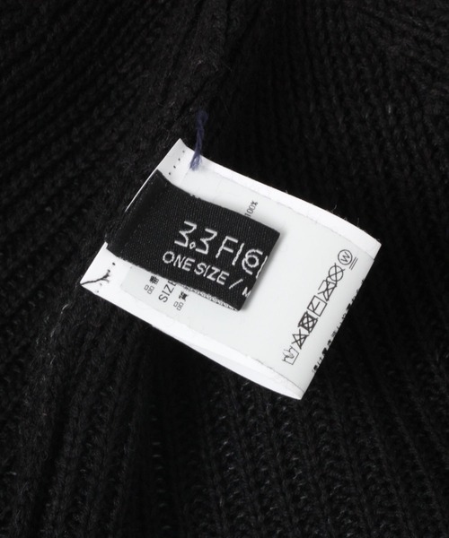 3.3 Field Trip (3.3フィールドトリップ)の「【UNISEX】3.3 Field Trip/カギアミニットバケハ 2906624(ハット・レディース・ホワイト/ブラック・FREE)」の4枚目の写真