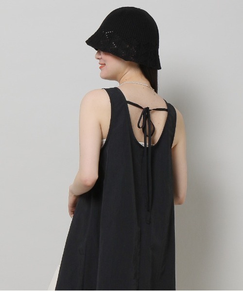 3.3 Field Trip (3.3フィールドトリップ)の「【UNISEX】3.3 Field Trip/カギアミニットバケハ 2906624(ハット・レディース・ホワイト/ブラック・FREE)」の14枚目の写真