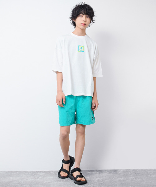 放射線カットパンツ セール】【水着/撥水素材】サイドラインスイムショートパンツ