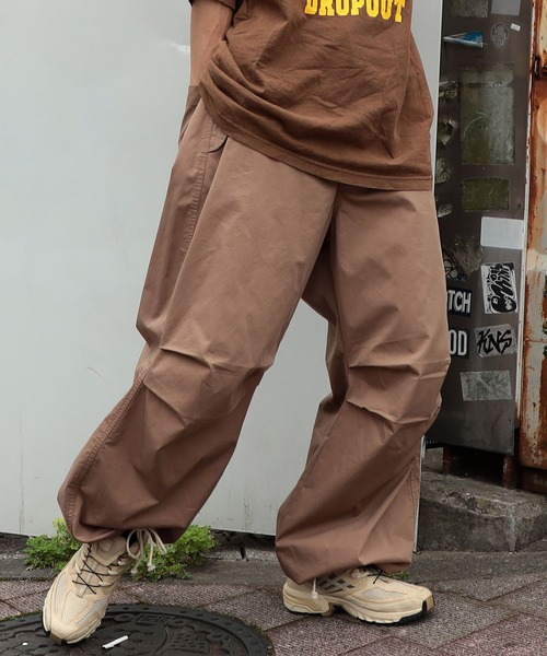 EDWIN(エドウィン)の「EDWIN エドウィン STEPMARK ワイドストレート ミリタリー カーゴパンツ(カーゴパンツ・メンズ・ブラウン/ベージュ/アイボリー/ブラック・SMALL/MEDIUM/LARGE/X-LARGE)」の9枚目の写真