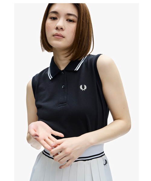 FRED PERRY（フレッドペリー）の「Sleeveless Pique Shirt（ポロシャツ