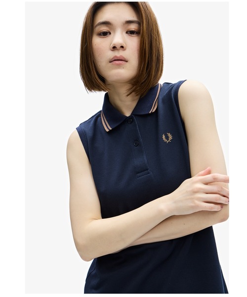 FRED PERRY（フレッドペリー）の「Sleeveless Pique Shirt（ポロシャツ