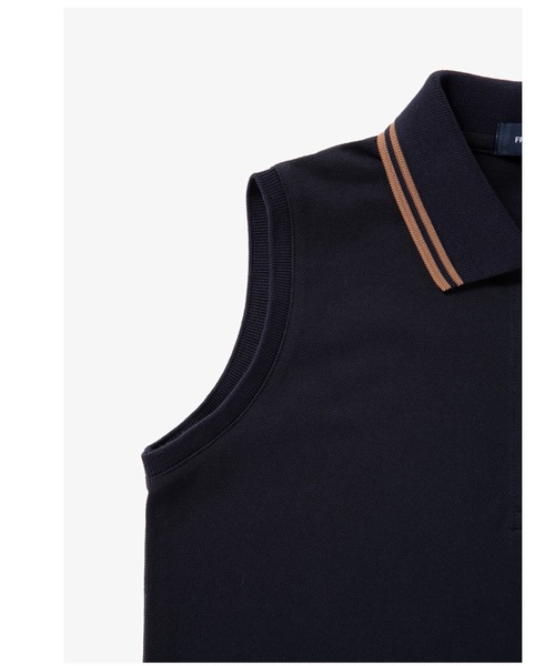 FRED PERRY（フレッドペリー）の「Sleeveless Pique Shirt（ポロシャツ