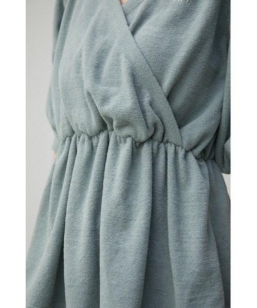 AZUL HOME（アズールホーム）の「【AZUL HOME】WHIP NIGHT CACHECOEUR KNIT/ホイップナイトカシュクールニット（ニット/セーター・レディース・ホワイト/ブルー・FREE）」の13枚目の写真