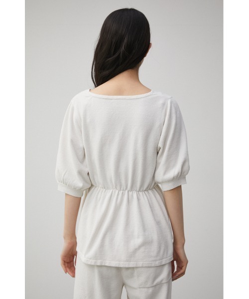 AZUL HOME（アズールホーム）の「【AZUL HOME】WHIP NIGHT CACHECOEUR KNIT/ホイップナイトカシュクールニット（ニット/セーター・レディース・ホワイト/ブルー・FREE）」の19枚目の写真