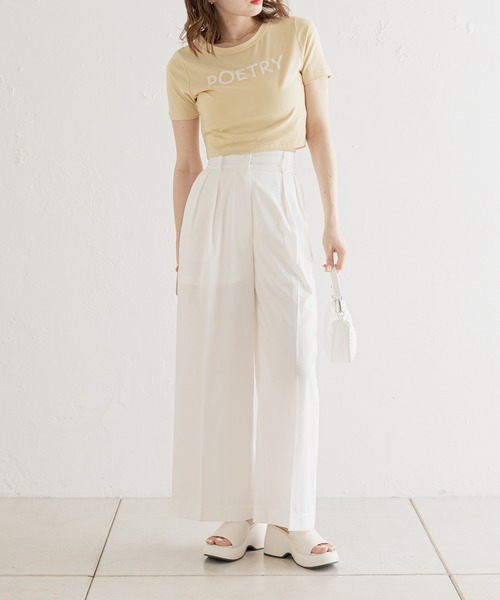 セール】ダブルタックスラックスパンツ（スラックス）｜Chico（チコ