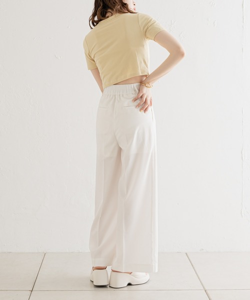 Chico(チコ)の「ダブルタックスラックスパンツ(スラックス・レディース・アイボリー/グレー/ベージュ・FREE)」の22枚目の写真