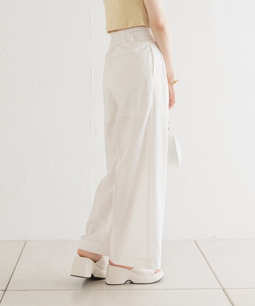 セール】ダブルタックスラックスパンツ（スラックス）｜Chico（チコ