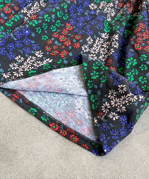 Life Support Products（ライフサポートプロダクツ）の「タンクトップ総柄ワンピース（80～150cm)（ワンピース・キッズ・チャコール/レッド/オフホワイト・90/95/100/110/120/130/140/150/80）」の5枚目の写真