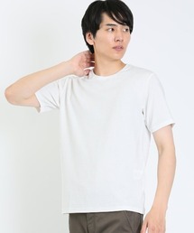 TAKA-Q | タカキューメンズ/TAKA-Q:MEN ふくれジャガード チェック柄 クルーネック半袖Ｔシャツ(Tシャツ/カットソー)