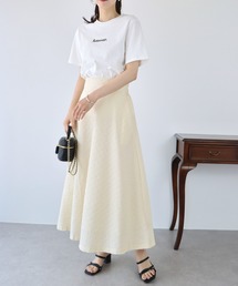 BLUEEAST | フクレジャガードボリュームフレアスカート(スカート)