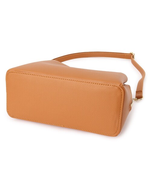 grove（グローブ）の「◆人間工学あおりチェーンショルダー（ショルダーバッグ・レディース・ライトグレー/グレー/ダークオレンジ/アイボリー・00）」の20枚目の写真