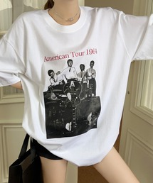 オーバーサイズロゴTシャツ