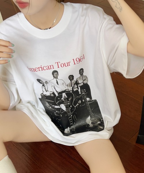 セール】オーバーサイズロゴTシャツ（Tシャツ/カットソー