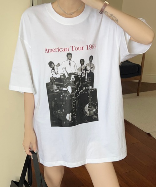 セール】オーバーサイズロゴTシャツ（Tシャツ/カットソー