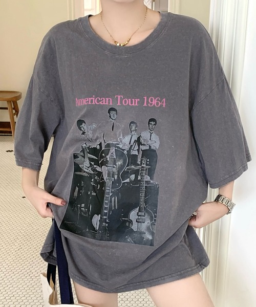 セール】オーバーサイズロゴTシャツ（Tシャツ/カットソー