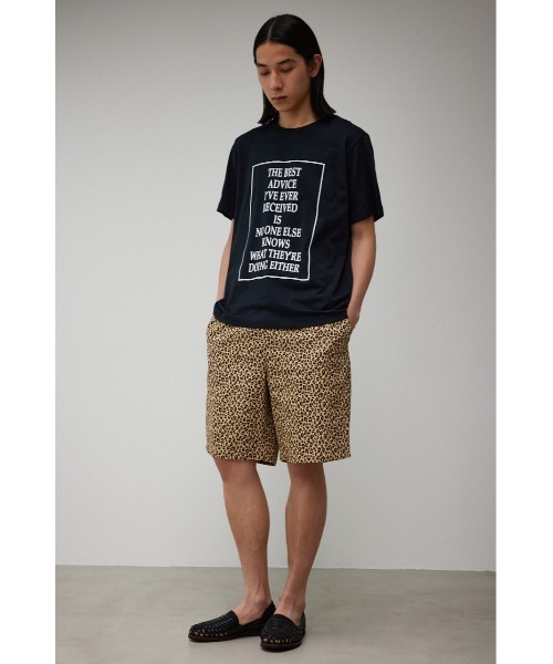 AZUL by moussy(アズールバイマウジー)の「BOX LOGO MESSAGE Tシャツ/ボックスロゴメッセージT(Tシャツ/カットソー・メンズ・ライトベージュ/ブラック/ホワイト・LARGE/SMALL/MEDIUM)」の19枚目の写真