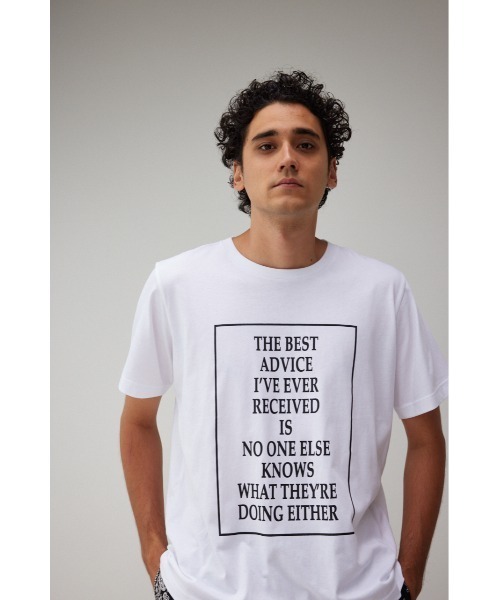 セール】BOX LOGO MESSAGE Tシャツ/ボックスロゴメッセージT（T