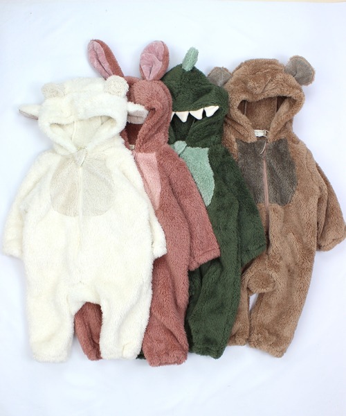 ロンパース・カバーオール nixnut / DUNGAREE nixnut Dungaree (Moss) | hanakao