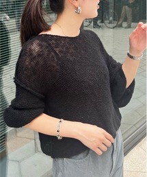 SHENERY | ボリュームスリーブショートニット(ニット/セーター)