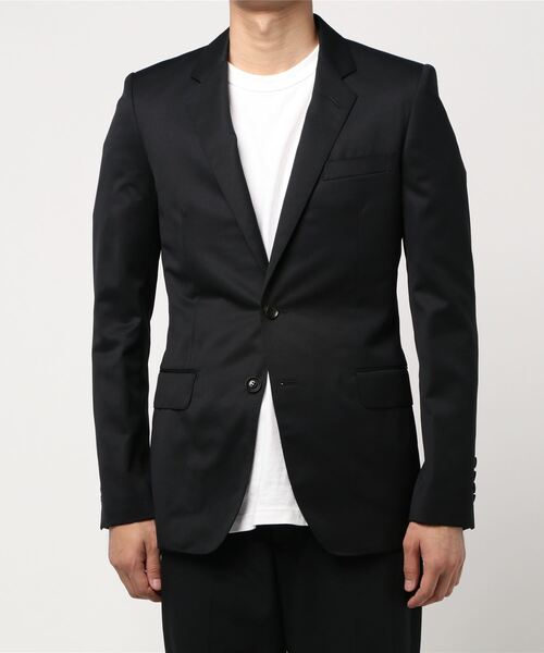 johnlawrencesullivan ブラック テーラードジャケット JOHN LAWRENCE SULLIVAN 【値下げ】JOHN 22AW Wool Single Zip