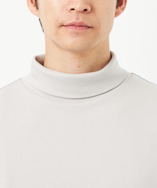 green label relaxing（グリーンレーベルリラクシング）の「OGC スムース タートルネック カットソー（Tシャツ/カットソー・メンズ・マスタード/ブラック/ライトグレー/ホワイト・S/M/L/XL）」の19枚目の写真