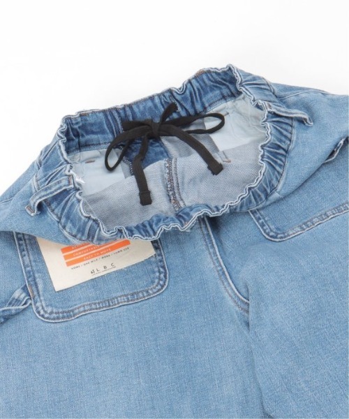 LBC（エルビーシー）の「【選べるセットアップ】デニムシェフパンツ（デニムパンツ・レディース・ダークネイビー/ネイビー/ブルー/ブラック/ドット・M/L）」の20枚目の写真