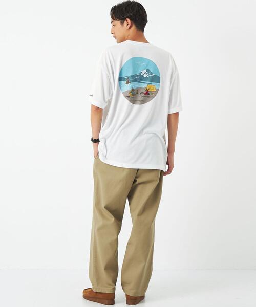 Columbia(コロンビア)の「<Columbia×Jonas Claesson>レイク 半袖 Tシャツ(Tシャツ/カットソー・メンズ・ホワイト・L/M)」の6枚目の写真