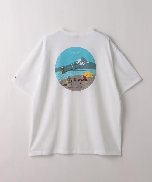 Columbia(コロンビア)の「<Columbia×Jonas Claesson>レイク 半袖 Tシャツ(Tシャツ/カットソー・メンズ・ホワイト・L/M)」の9枚目の写真