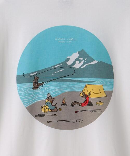 Columbia(コロンビア)の「<Columbia×Jonas Claesson>レイク 半袖 Tシャツ(Tシャツ/カットソー・メンズ・ホワイト・L/M)」の15枚目の写真