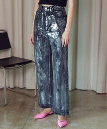 PRANK PROJECT | 【23AUTUMN予約商品】カスレ泊デニム / Blur Leaf Denim(デニムパンツ)