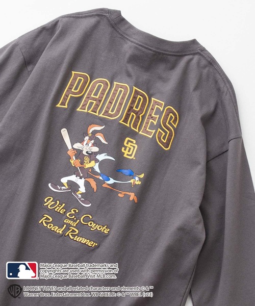 美品】ルーニーテューンズ×MLB、コラボトレーナー、Mサイズ