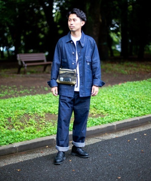 Snow Peak（スノーピーク）の「Everyday Use Sacoche サコッシュ シンプル（ショルダーバッグ・メンズ・ブラック/ブラウン/グレー・ONESIZE）」の5枚目の写真