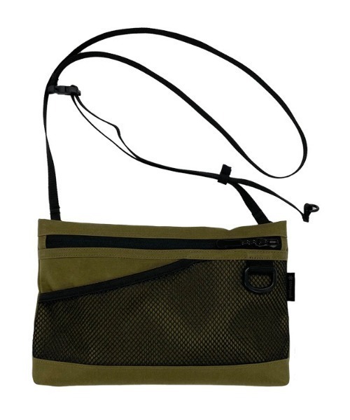Snow Peak（スノーピーク）の「Everyday Use Sacoche サコッシュ シンプル（ショルダーバッグ・メンズ・ブラック/ブラウン/グレー・ONESIZE）」の12枚目の写真