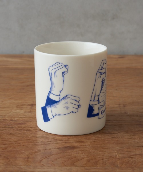 BIRTHDAY BAR(バースデイバー)の「Hands sign mug ハンドサインマグ(グラス/マグカップ/タンブラー・レディース・レッド/ブルー/ブルー系/レッド系・フリー)」の8枚目の写真