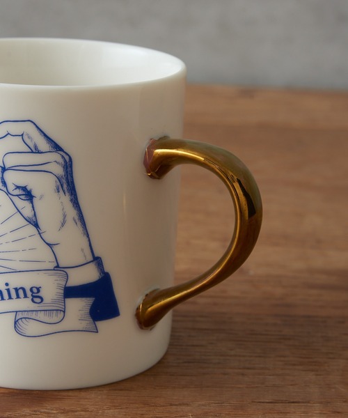 BIRTHDAY BAR(バースデイバー)の「Hands sign mug ハンドサインマグ(グラス/マグカップ/タンブラー・レディース・レッド/ブルー/ブルー系/レッド系・フリー)」の12枚目の写真
