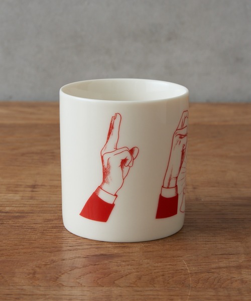 BIRTHDAY BAR(バースデイバー)の「Hands sign mug ハンドサインマグ(グラス/マグカップ/タンブラー・レディース・レッド/ブルー/ブルー系/レッド系・フリー)」の16枚目の写真