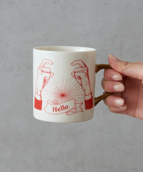 BIRTHDAY BAR(バースデイバー)の「Hands sign mug ハンドサインマグ(グラス/マグカップ/タンブラー・レディース・レッド/ブルー/ブルー系/レッド系・フリー)」の14枚目の写真