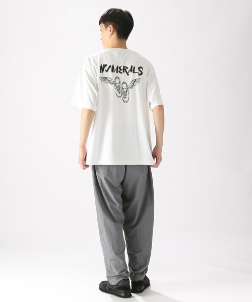 NUMERALS（ヌメラルズ）の「[NUMERALS]ドライアクティブT（Tシャツ/カットソー・メンズ・ブラック/ホワイト・LARGE/MEDIUM）」の4枚目の写真